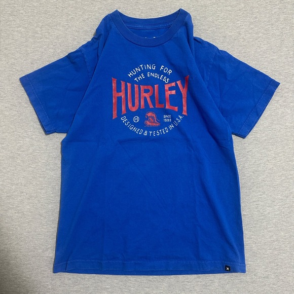 Hurley Other - Hurley Graphic T-Shirt Short Sleeve Crew Neck Cotton Surf Tee Blue Mens Medium